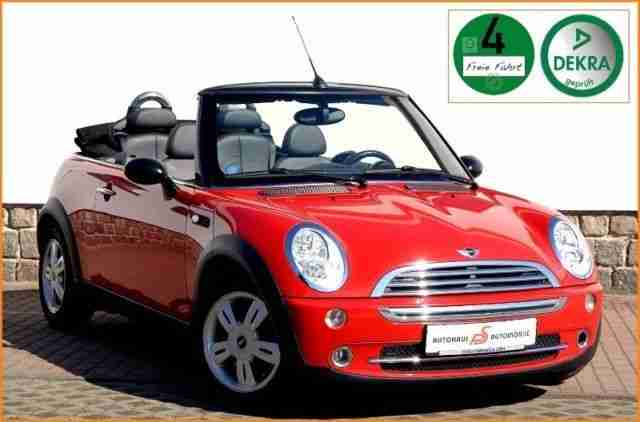 MINI One Cabrio 1.6 '1.Hand'Leder'Paket Pepper'