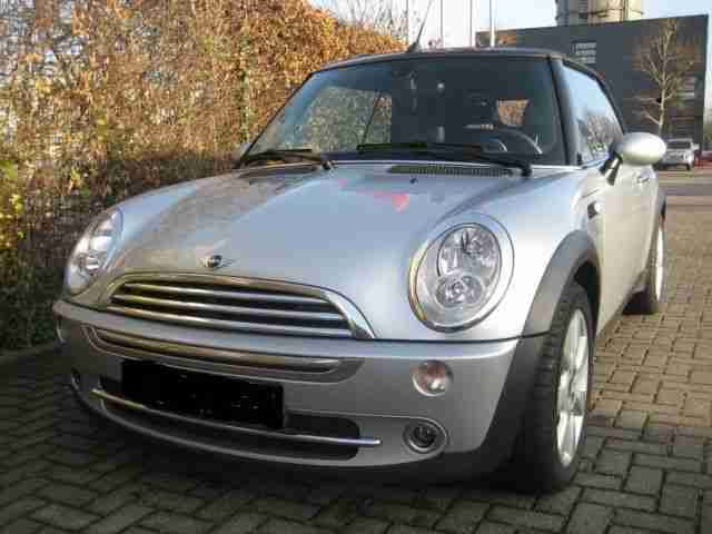 MINI One Cabrio Pepper Sound Vollleder 16 Alu 1.Hd