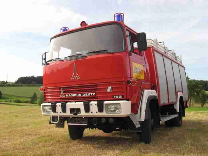 Magirus Deutz 192D11 SW 2000 Feuerwehr orig. 7200 km