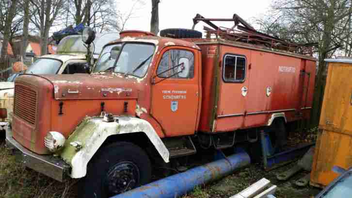 Magirus Deutz F Mercur 125A 4x4 Allrad Feuerwehr-Oldtimer Bj.1962 tausch möglich