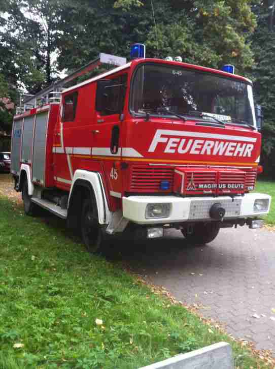 Magirus Deutz FM 170D11 FA, Feuerwehr