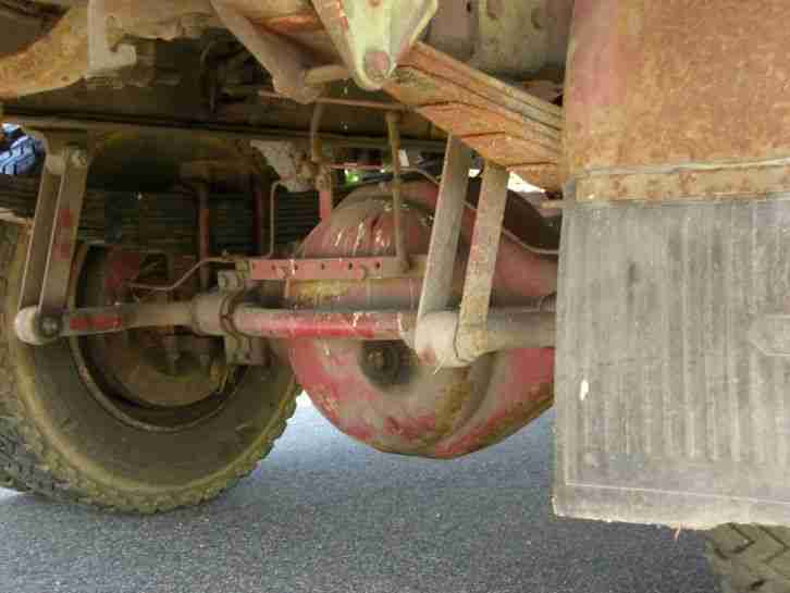 Magirus Lastwagen Pritsche 7,5 to mit 6 Zyl. Deutz Motor 913