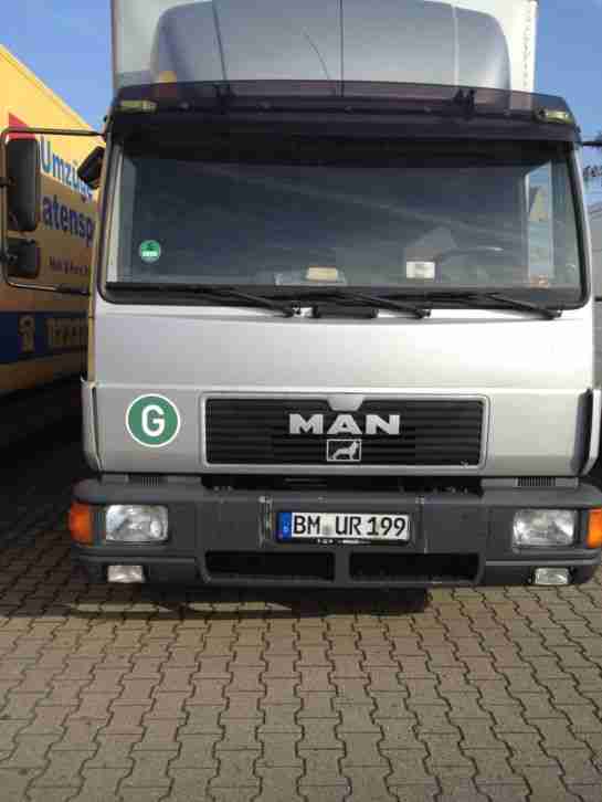 Man 8 163 LKW 7, 5 t, Möbelkoffer 6 Meter Treppe, Im