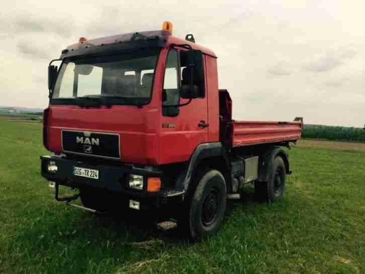 Man Kipper Allrad 10.224 Abgelastet 7, 49t