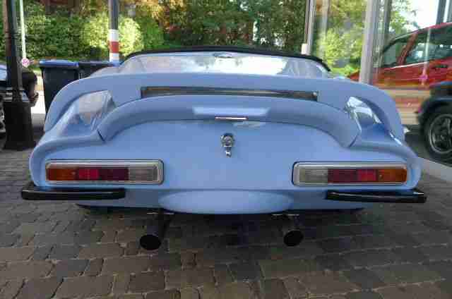 Marcos Mantula V8 Roadster Linkslenker und H-Zulassung