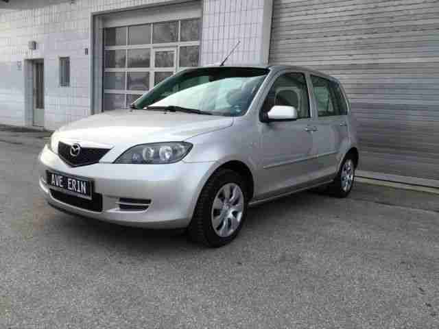 Mazda 2 1.4 CD Active 8 fach bereift Klima Tüv