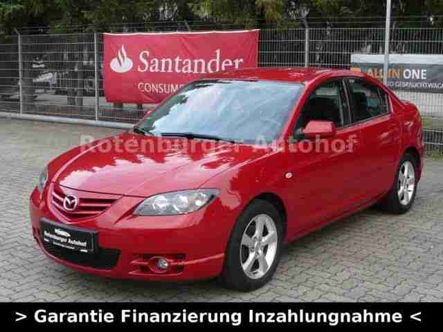 Mazda 3 1.6 Exclusive Limousine Klimaautomatik TÜV NEU