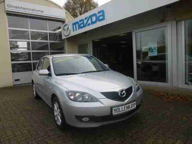 Mazda 3 1.6l MZR 105PS Active, Klimaautomatik, Alufelg