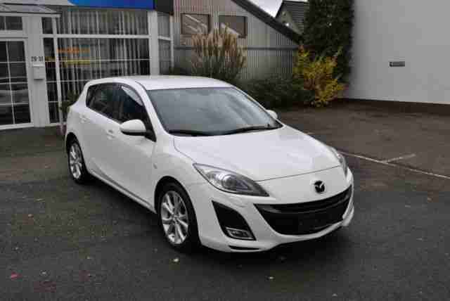 Mazda 3 2.0 MZR DISI Sports-Line*Vollleder*Navi*Xenon