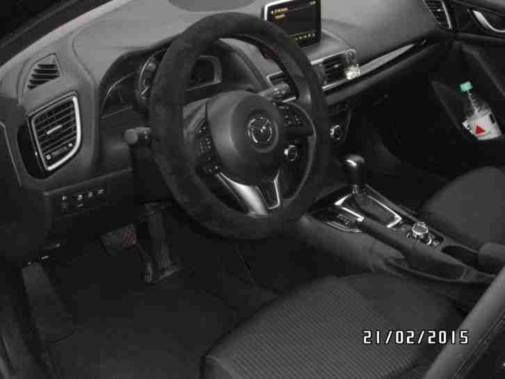 Mazda 3 Automatik AHK Schwarz Metallic gepflegt