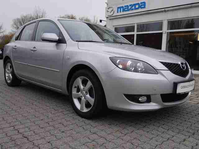Mazda 3 Sondermodell Active, Leichtmetallfelgen, Nebel