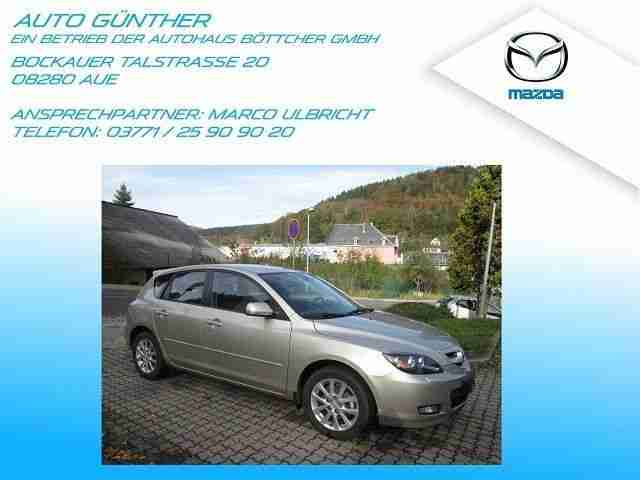 Mazda 3 Sport 1.6 l MZR Active Xenon und Sitzheizung