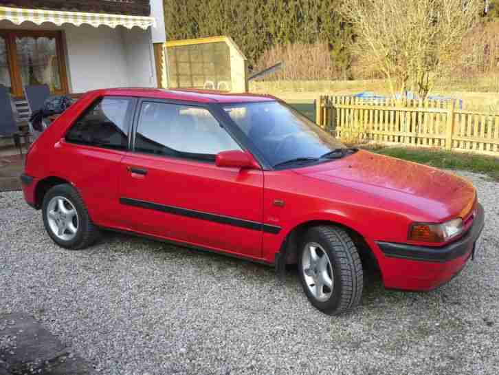 Mazda 323 BG, 1,6 L 16V, 88 PS, EURO 2, org. 92.000 km, EZ 11/1993, Angemeldet