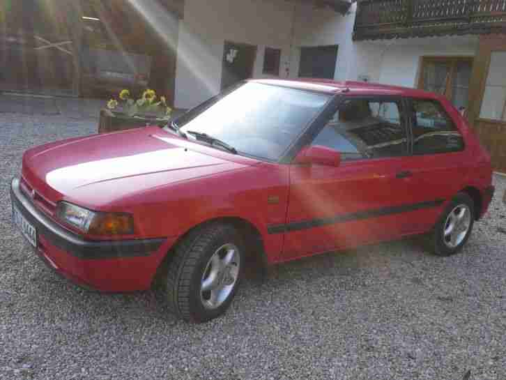 Mazda 323 BG, 1,6 L 16V, 88 PS, EURO 2, org. 92.000 km, EZ 11/1993, Angemeldet