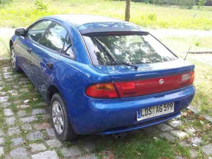 Mazda 323 F gut erhalten in Stahlblau, 1,5L, 65 KW, Bj. 05- 1997, Bilder folgen