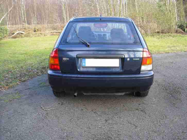 Mazda 323 ehemaliges Einsatzfahrzeug der Polizei B-W. 79554 Tkm