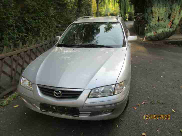 Mazda 626 Kombi 2002 Diesel Schaltgetriebe silber-grau