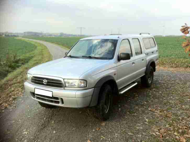 Mazda B2500 (Baugl. Ford Ranger) 2.5TD Allrad LKW (180€ Steuern) Pick-Up