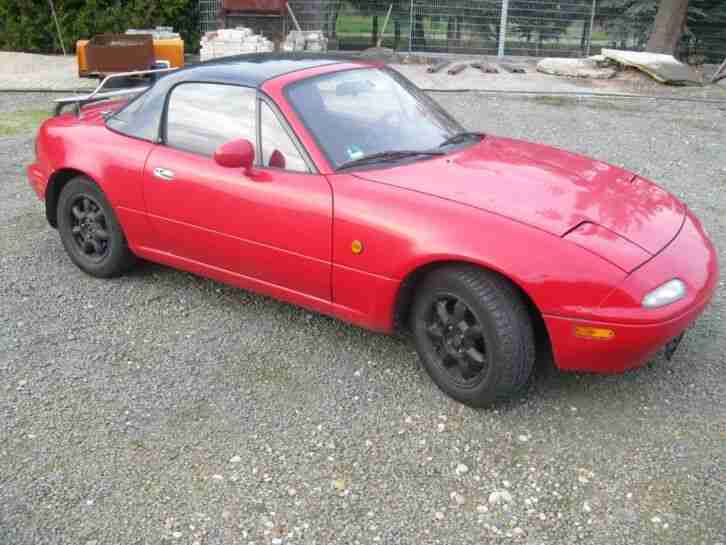 Mazda MX 5 1.6 , MX5 , MX 5 , Typ NA , mit Hardtop Baujahr 1997