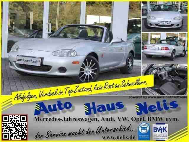 Mazda MX 5 1,6 Roadster Alufelgen Top-gepflegt
