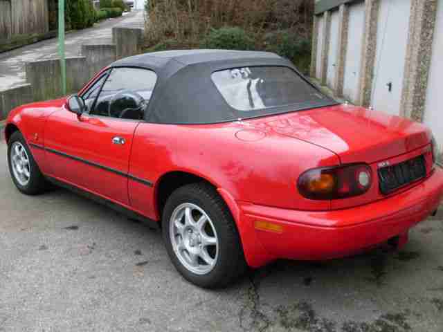 Mazda MX-5 1,6 Servo Alu -65.300 KM- 1. Hand Euro2