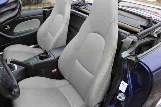 Mazda MX-5 1.6i 16V Silver Blues Leder Sitzheizung