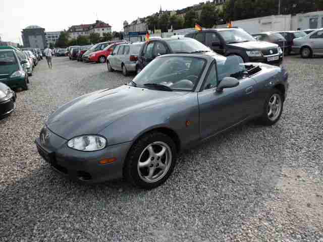 Mazda MX 5 1.6i 16V Unplugged 1. HAND SCHECKHEFT TOP