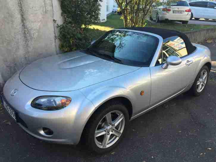 Mazda MX 5 1.8 16V NC, EZ 05/06 silber - an Bastler-Klima,BOSE MwSt.ausweisbar