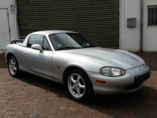 Mazda MX-5 1.9i 16V mit Hardtop 140 PS Scheckheft