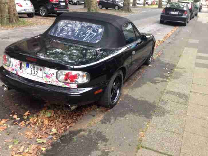 Mazda MX 5 NA Miata Roadster Winterauto Postert-Auspuff "Youngtimer"