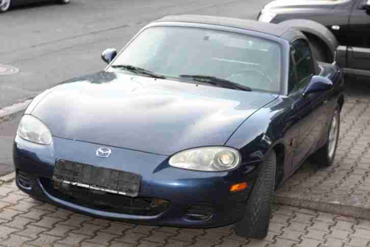 MX5 Bj 07.2002 16V 81 Kw Roadster blau