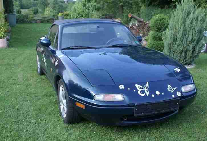 Mazda MX5, Cabrio, bicolor, Bj. 1996, TÜV 03/15
