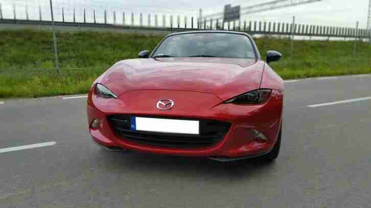 Mazda MX5 ND Cabrio Tempomat Leder Alarmanlage PDC