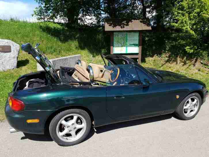 Mazda MX5NB Nardi Torino Leder beige Lack Grünmetallic