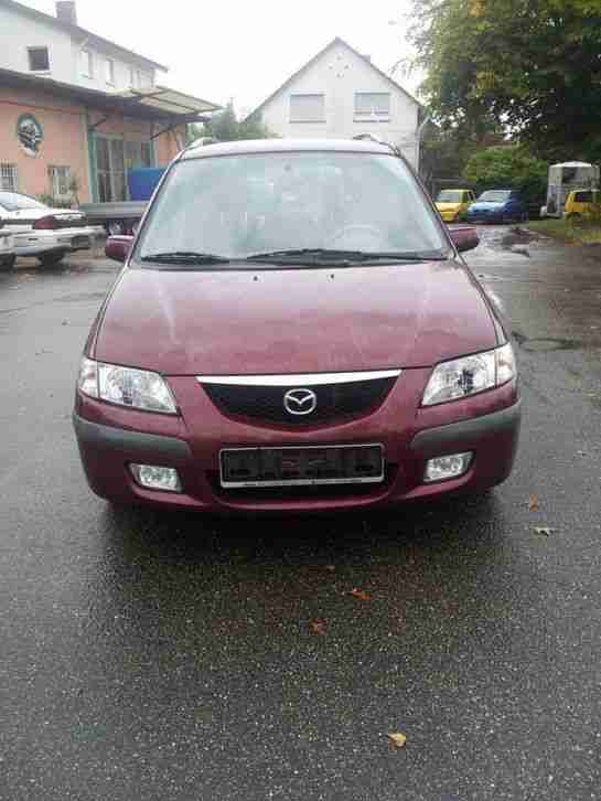 Mazda Premacy Diesel, rot, 120000km