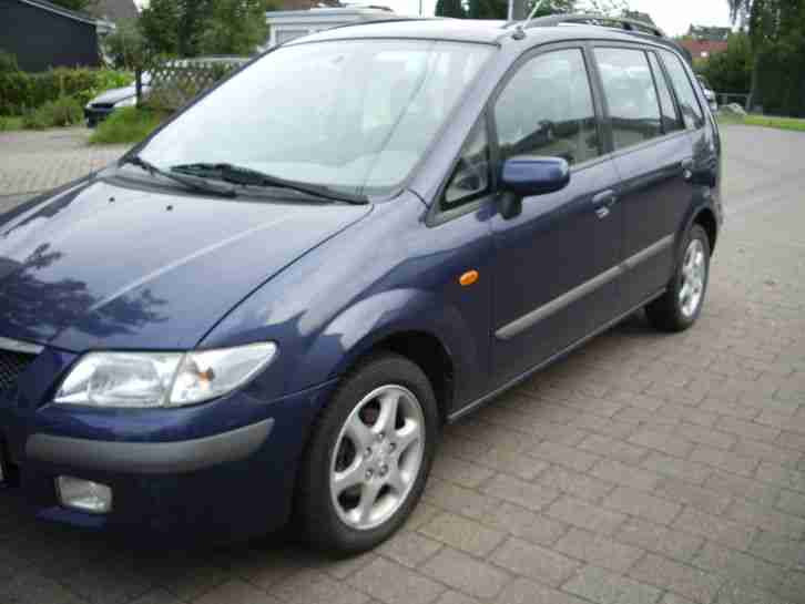 Mazda Premacy Klima 4 x EFH Alu TÜV 08/2016 Servo Zentral EZ:04/2001, 144050 km