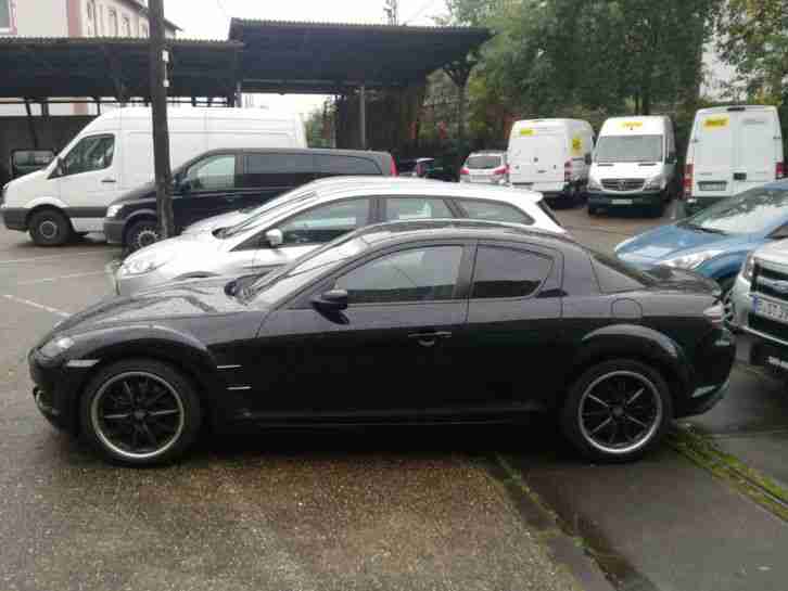 Mazda RX-8 192 PS Schwarz metallic / Motorschaden