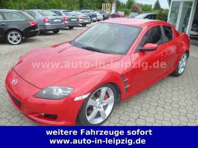 Mazda RX 8 Revolution Edelstahl Auspuff Navi Leder