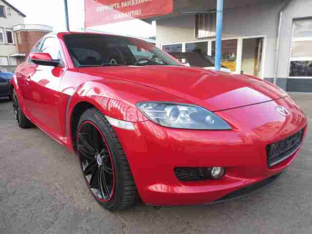 Mazda RX 8 Revolution NAVI LEDER ROT TEMPOMAT