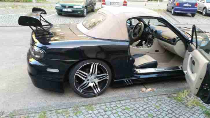 Mazda mx 5 Komplettumbau November 2014 Einzelstück!!!!!!! Baujahr 2004 1.9 16v