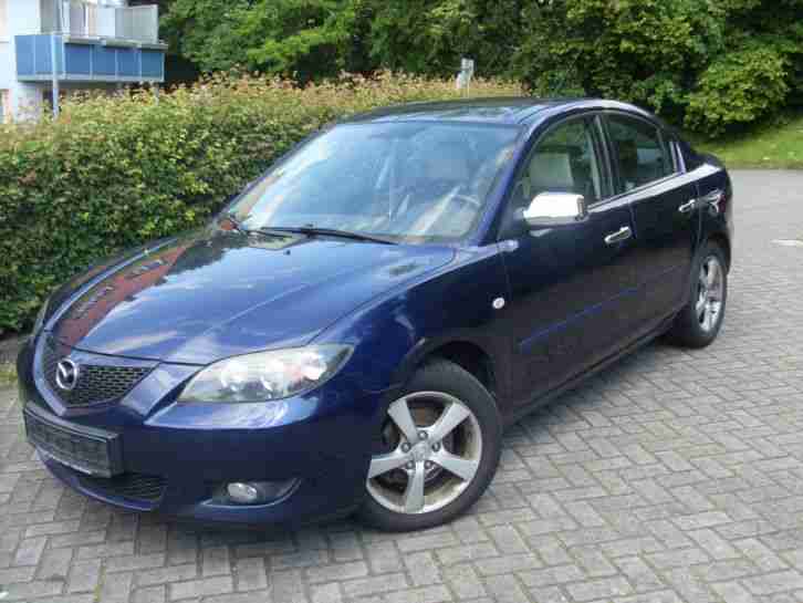 Mazda3 Exklusiv Stufenheck, 1, 6L Benziner, DSP ESP, KLIMA, SERVO, OLYMPIK PAKET