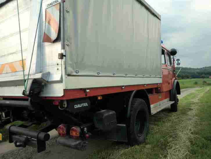 Mercedes 1113 DoKa / Doppelkabine Seilwinde Pritsche Oldtimer Allrad Diesel LKW