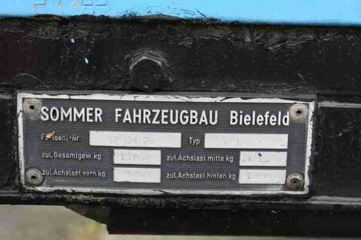 Mercedes 1120 Turbo Diesel Sattelzug Sommer SG100