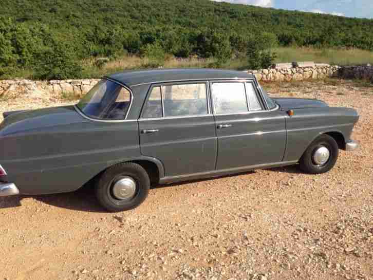 Mercedes 190 D 1962 Lackmängel