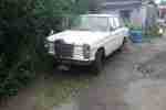 Mercedes 200 D 8 Bj. 1971 Scheunenfund