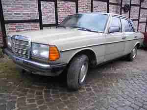 Mercedes 200 D Diesel W123 Bau : 1983 zum Herrichten oder Teilespender