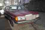 Mercedes 200 D Diesel W123 Bau : 1983 zum Herrichten