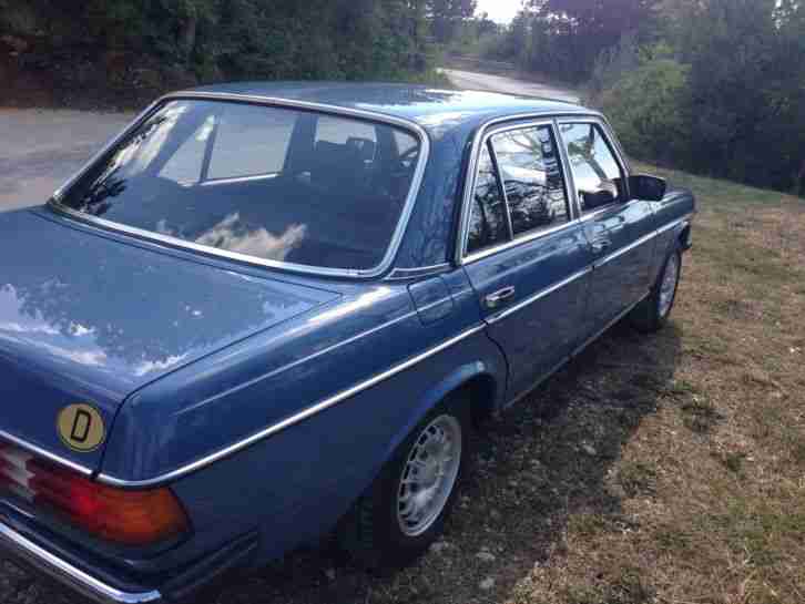 Mercedes 230 Typ123 BJ1981 Oldtimer Neuzustand org 122000 km
