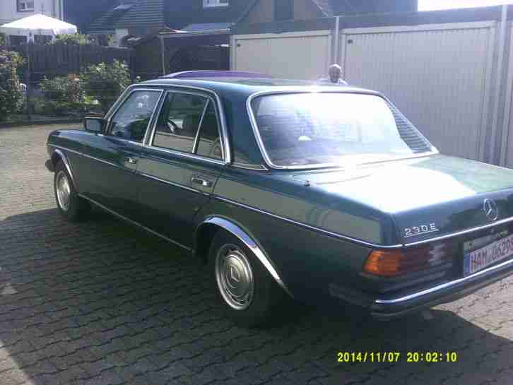 Mercedes 230E W123 LPG Autogas Automatic, Hollandexport, fahrbereit