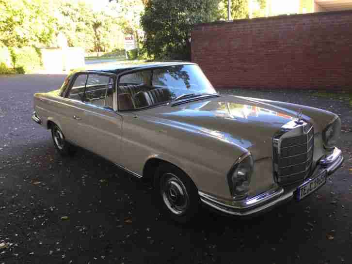 Mercedes 250SE Coupé von 03-1965, Prod.Nr 182, bei Mercedes Classic restauriert
